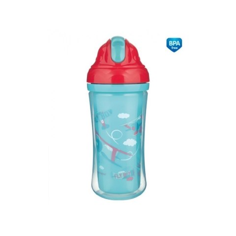 Bidon z sil.rur. 260ml samolot CANPOL BABIES CANPOL BABIES