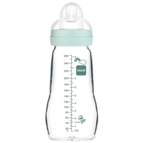 Butelka szklana 260ml boy MAM AKCESORIA MAM AKCESORIA