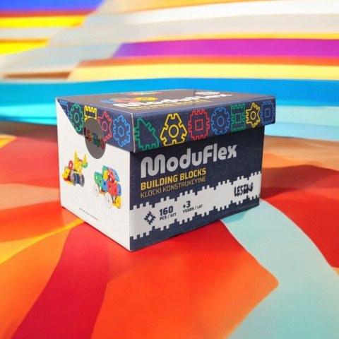 Klocki wafle konstrukcyjne elastyczne Moduflex 160 el. Leszko