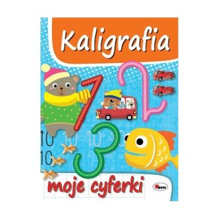 Kaligrafia moje cyferki AWM WYDAWNICTWO