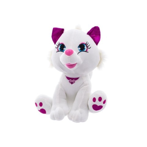 Kotek pluszowy maskotka pluszak przytulanka 30 cm EUROBABY ZABAWKI