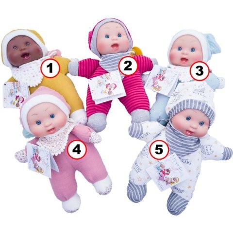 Lalka hiszpańska laleczka bobas pachnąca ruchoma 26 cm NINES Pepote Soft
