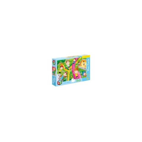 Puzzle układanka Maxi puzzle 36 elementów Plac zabaw MULTIGRA