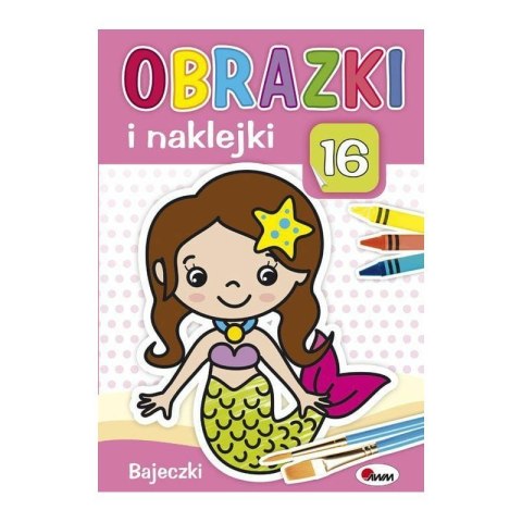 Obrazki i naklejki bajeczki AWM WYDAWNICTWO AWM WYDAWNICTWO