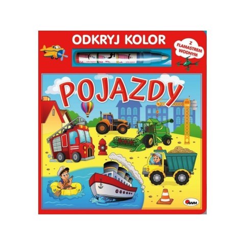 Odkryj kolor pojazdy AWM WYDAWNICTWO AWM WYDAWNICTWO
