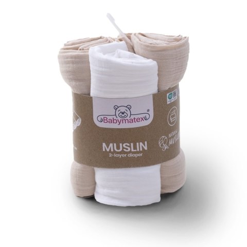 PIELUCHA MUSLIN 3 PAK 70X80 MATEX