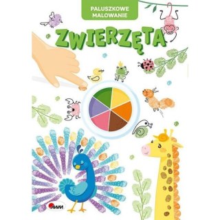 Paluszkowe malowanie zwierzęta AWM WYDAWNICTWO