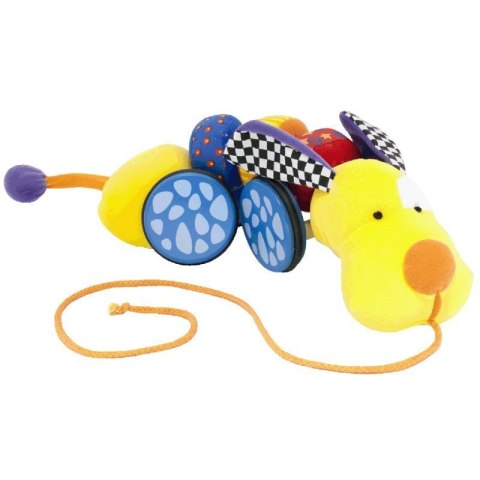 Pluszak piesek na kółkach maskotka 40 cm EUROBABY ZABAWKI