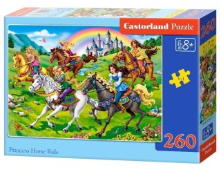 PUZZLE 260 EL. PRINCESS HORSE CASTOR