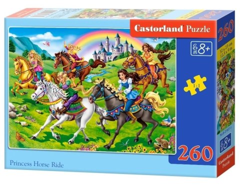 PUZZLE 260 EL. PRINCESS HORSE CASTOR