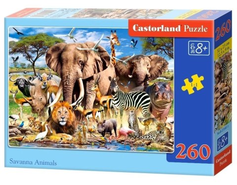 PUZZLE 260 EL SAVANNA ANIMALS CASTOR