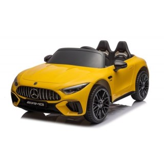 Pojazd dk-sl63 mercedes sl63 yellow EUROBABY EUROBABY