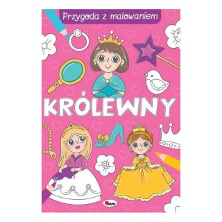 Przygoda z malow. królewny AWM WYDAWNICTWO AWM WYDAWNICTWO
