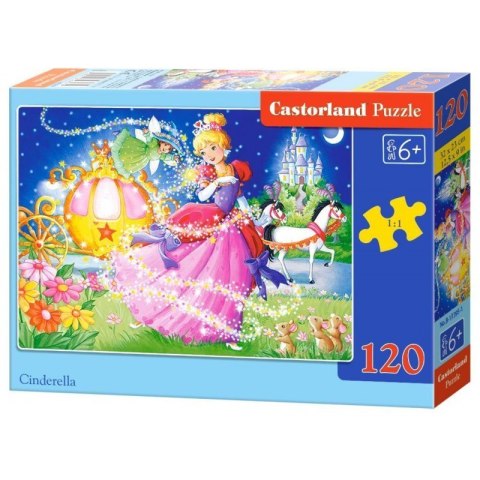Puzzle 120el. cinderella CASTOR