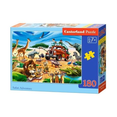 Puzzle 180 el. safari adventur CASTOR