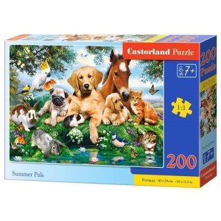 Puzzle 200 summer pals CASTOR