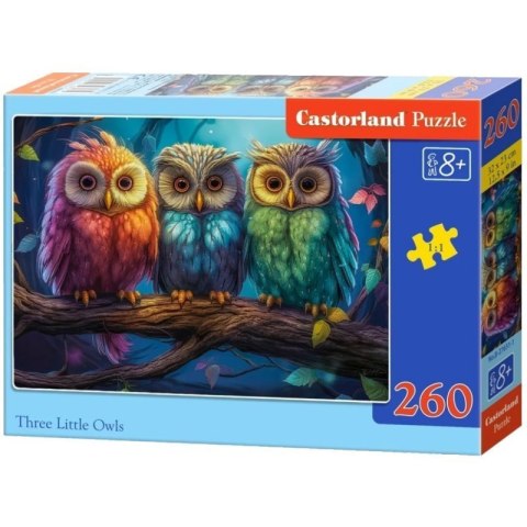 Puzzle 260 el three little owl CASTOR