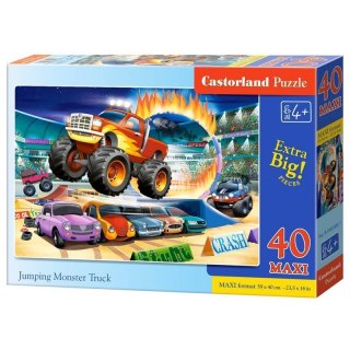 Puzzle 40el.maxi monster truck CASTOR
