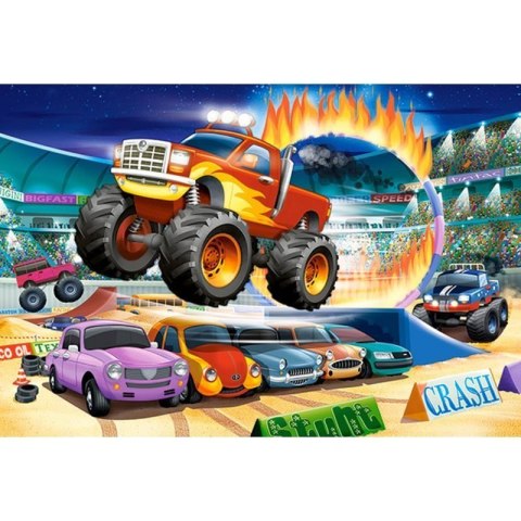 Puzzle 40el.maxi monster truck CASTOR