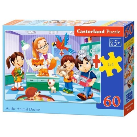 Puzzle 60el. animal doctor CASTOR