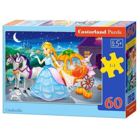 Puzzle 60el. cindarella CASTOR