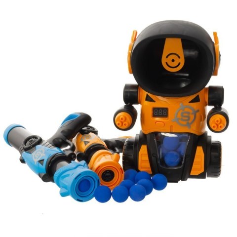 Robot cel gra zręcznościowa tarcza 2 pistolety EUROBABY ZABAWKI