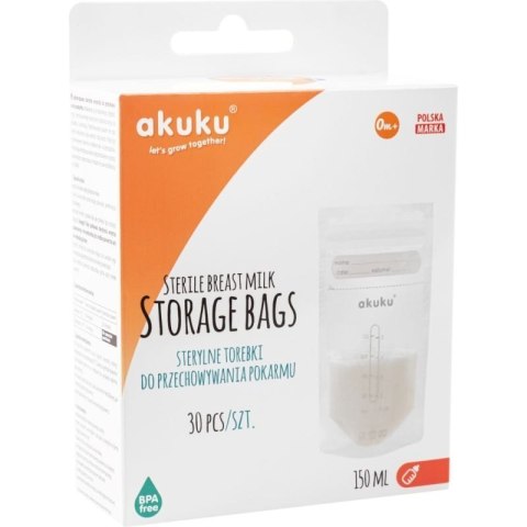 Sterylne woreczki do pok.150ml AKUKU ALBIS