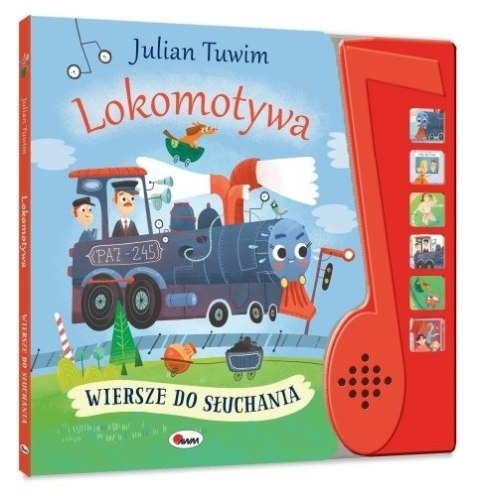 WIERSZE SŁUCHANIE LOKOMOTYWA AWM WYDAWNICTWO