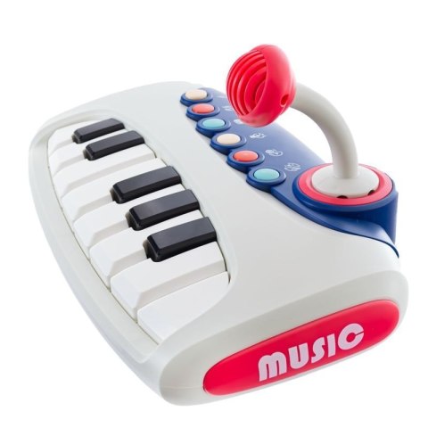 Pianinko interaktywne keyboard mikrofon EUROBABY ZABAWKI