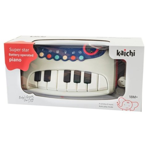 Pianinko interaktywne keyboard mikrofon EUROBABY ZABAWKI