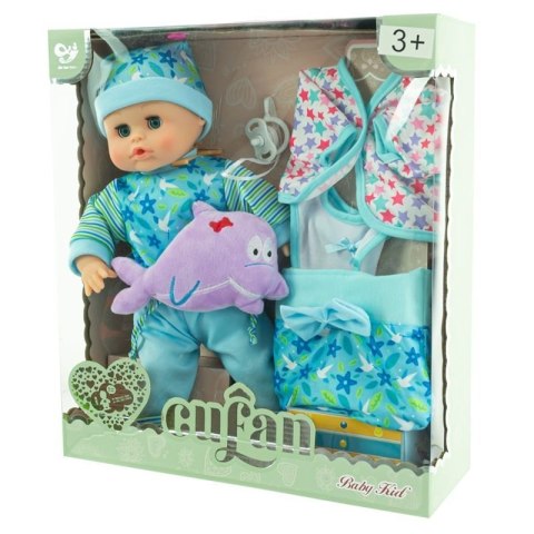 Lalka dzidziuś niemowlak interaktywny 32 cm mówi mama EUROBABY ZABAWKI