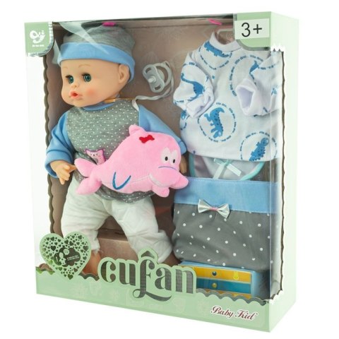Lalka dzidziuś niemowlak interaktywny 32 cm mówi mama EUROBABY ZABAWKI