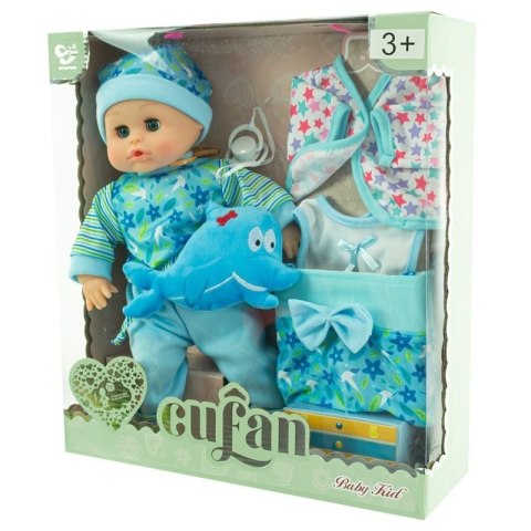 Lalka dzidziuś niemowlak interaktywny 32 cm mówi mama EUROBABY ZABAWKI