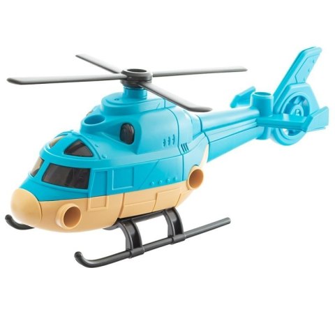 Helikopter do skręcania pojazd zestaw wkrętarka EUROBABY ZABAWKI