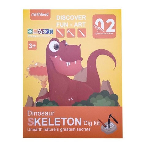 Zestaw archeologiczny szkielet dinozaura wykopaliska EUROBABY ZABAWKI EBZK3
