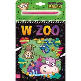 Zdrapuj i szukaj małpki w zoo AKSJOMAT AKSJOMAT