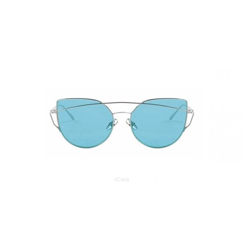 Okulary przeciwsłoneczne GLAM ROCK Niebieskie Transparentne OK21WZ15