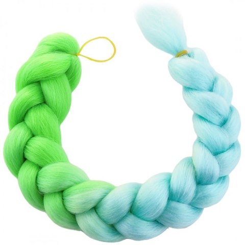Włosy syntetyczne pasma do warkoczyków 120 cm ombre WLS46