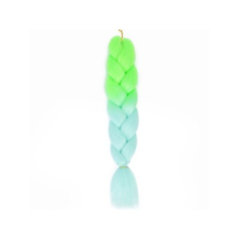 Włosy syntetyczne pasma do warkoczyków 120 cm ombre WLS46