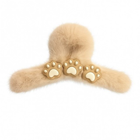 Spinka do włosów klamra XL puchata 13 cm SP255
