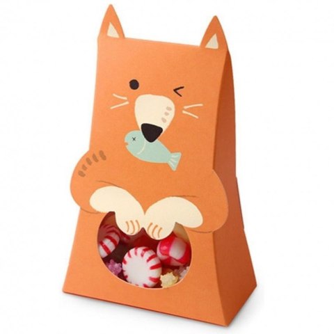 Pudełko PREZENTOWE w kształcie Niedźwiadka 1 szt. 10x5x16,5cm OPO42POM