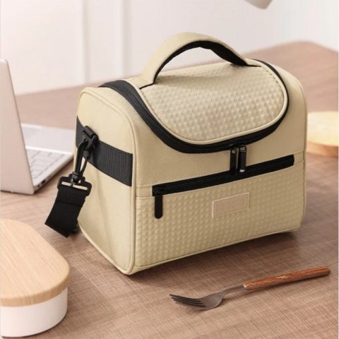 Torba termiczna lunch box śniadaniówka 25x16,5x20,5 cm
