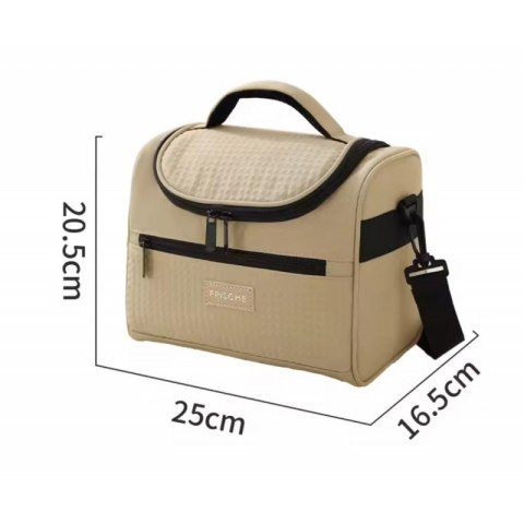 Torba termiczna lunch box śniadaniówka 25x16,5x20,5 cm