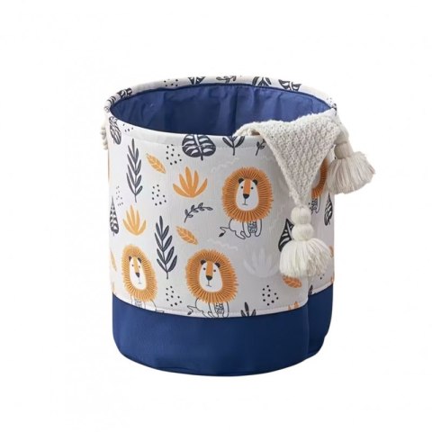 Pojemnik na zabawki kosz worek organizer lwy 40x35cm