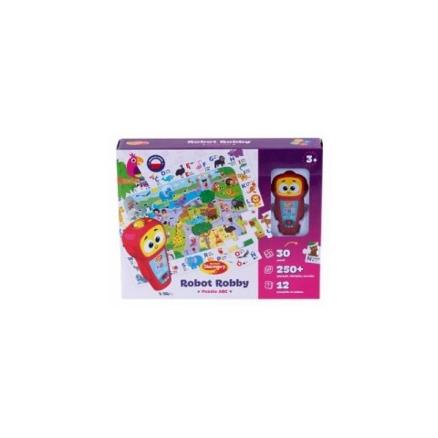 Robot interaktywny edukacyjny puzzle mówiący Robby ABC Dumel
