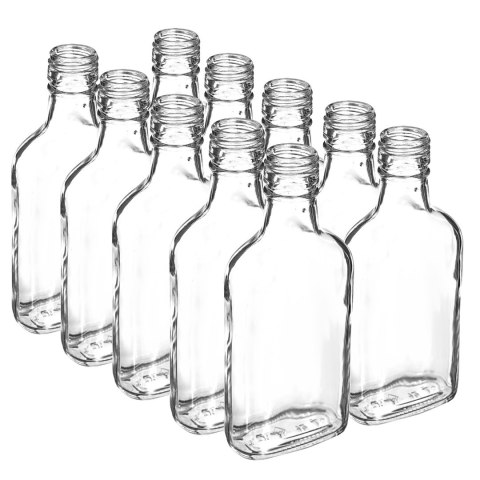 Butelka piersiówka 200ml na wódkę 10szt. | 631410