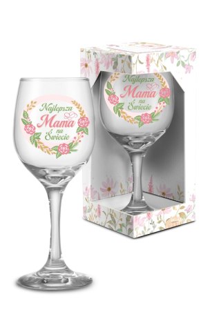 Kieliszek do wina 220ml Najlepsza Mama na świecie