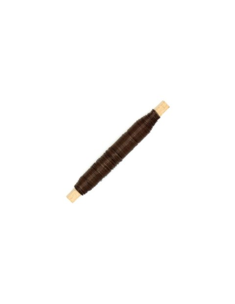 Drut florystyczny brązowy 0,7mm 100g | DA-0041