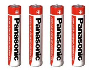 Bateria Panasonic R3 AAA - folia 4 szt.