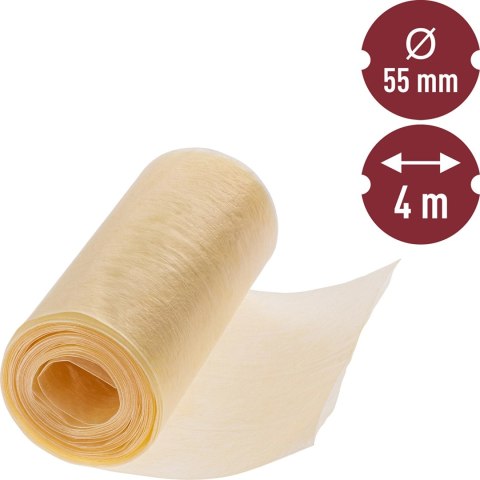 Osłonka białkowa wędliniarska fi 55 - 4 m 310301
